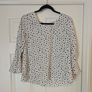 Polka Dot Women's Top